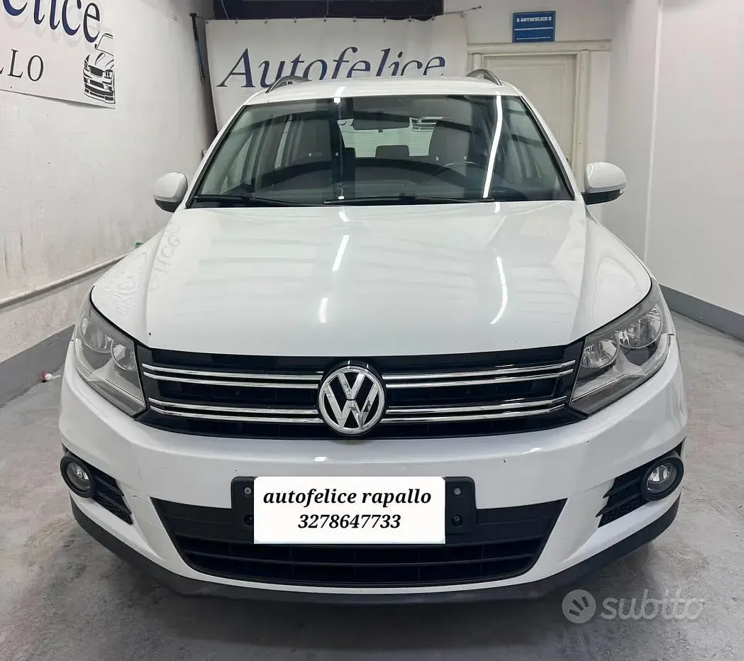 Usata VW Tiguan Sportline 110 CV (80 kW) 2016 Bianco SUV