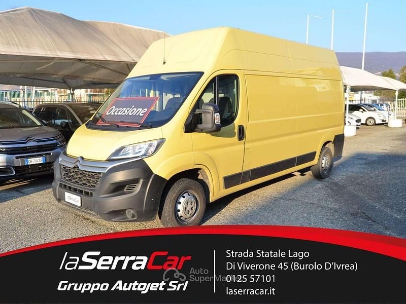 Usata Citroën Jumper 131 CV (96 kW) 2018 Giallo Monovolume