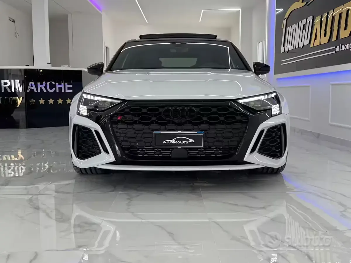Usata Audi RS3 S-Line 400 CV (294 kW) 2023 Bianco Berlina