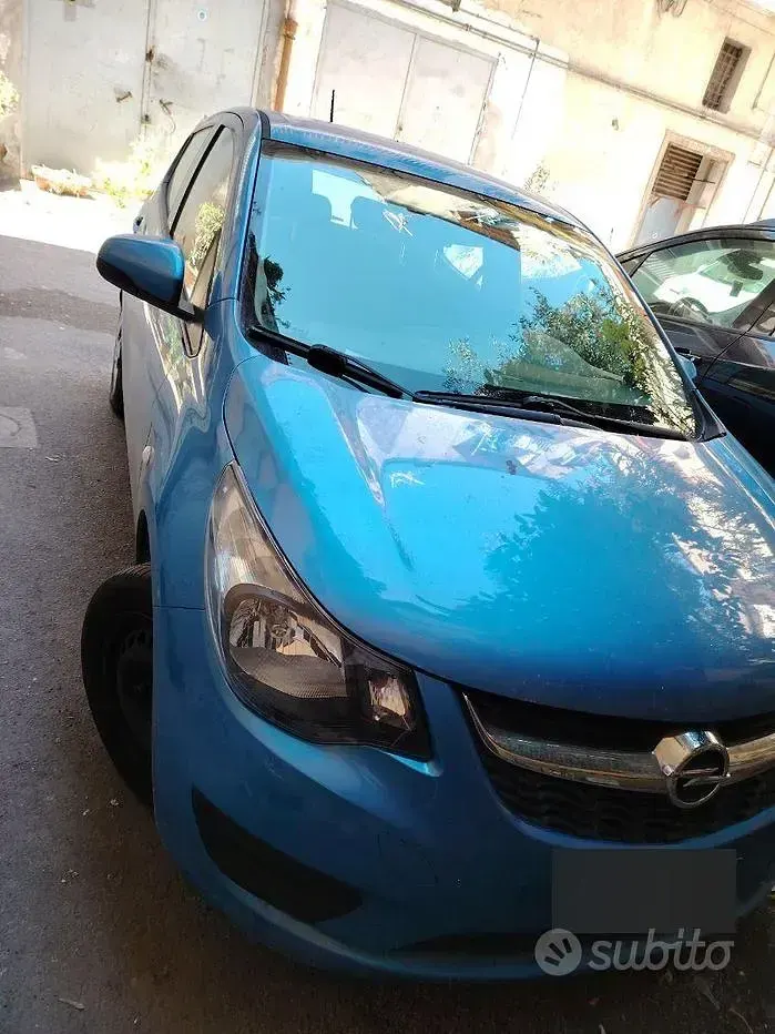 Usata Opel Karl 75 CV (55 kW) 2017 Blu Utilitaria