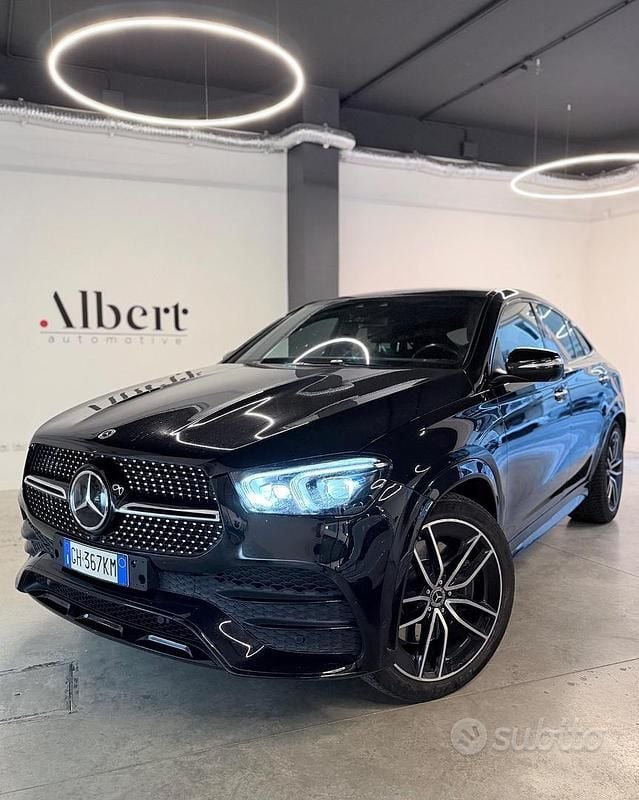 Usata Mercedes GLE400 Premium 330 CV (242 kW) 2022 Nero Coupé
