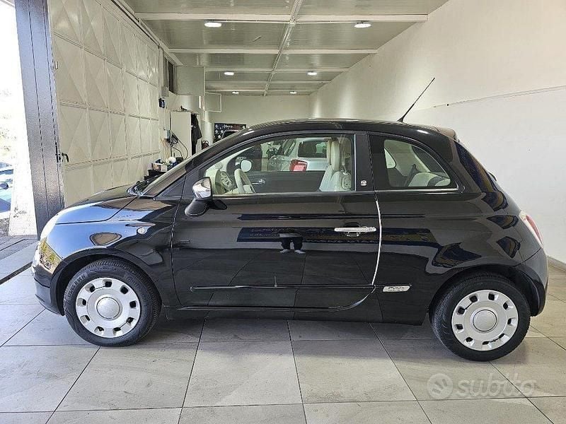 Usata Fiat 500 Pop 69 CV (50 kW) 2009 Nero Cabrio