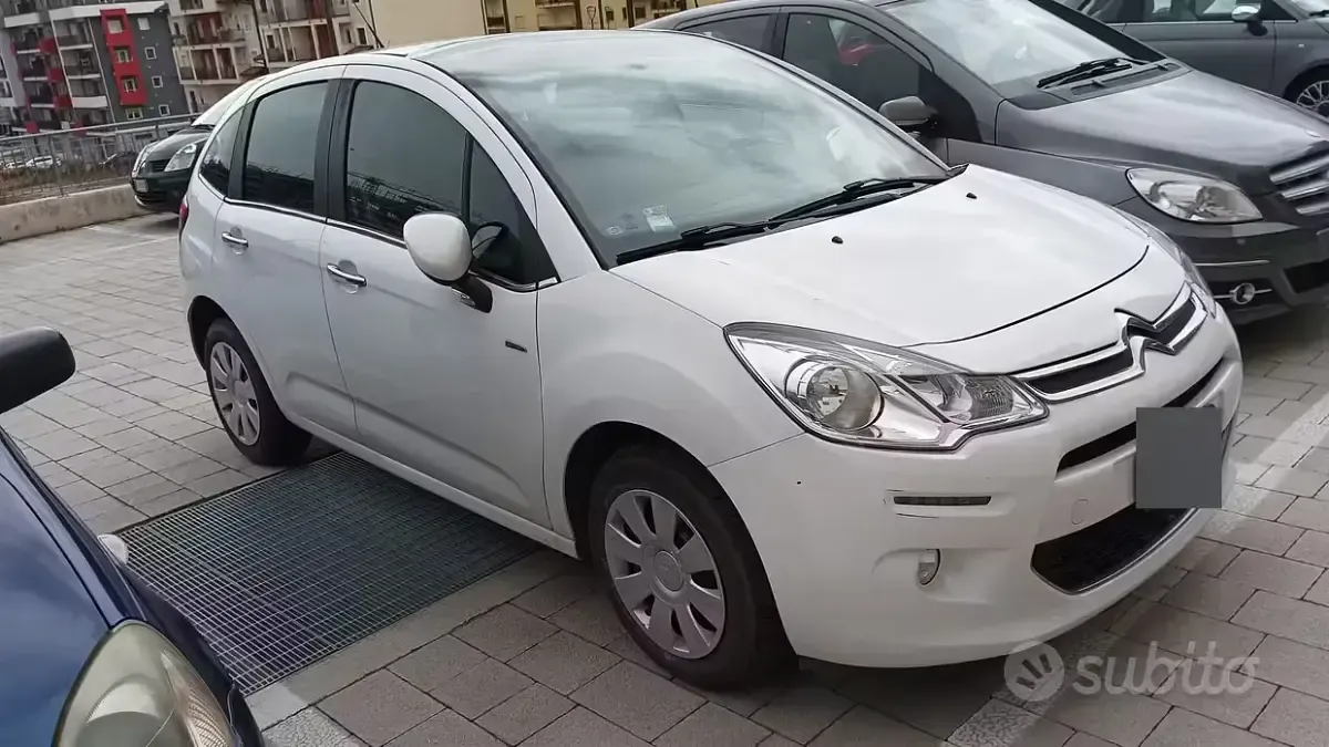 Usata Citroën C3 Exclusive 82 CV (60 kW) 2016 Bianco Berlina