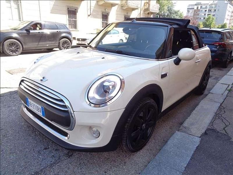 Bianco Usata 2016 Mini Cooper Cabriolet Cabrio | 14.500 € (Buon prezzo) - Immagine 1/4