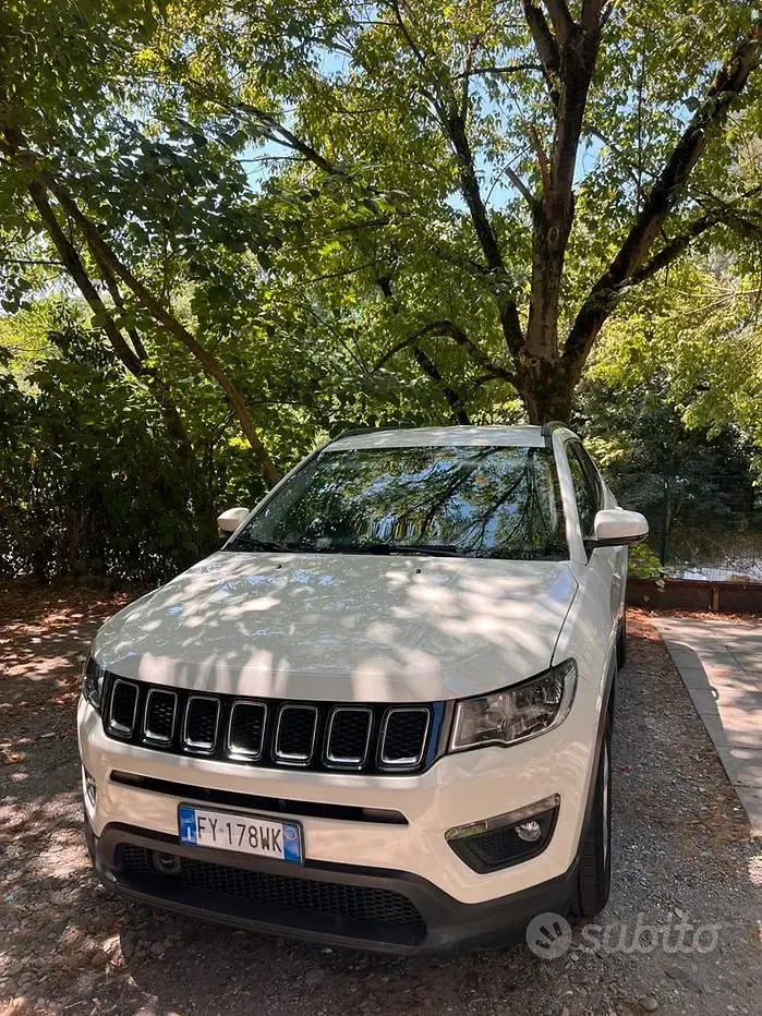 Usata Jeep Compass 120 CV (88 kW) 2019 Bianco SUV