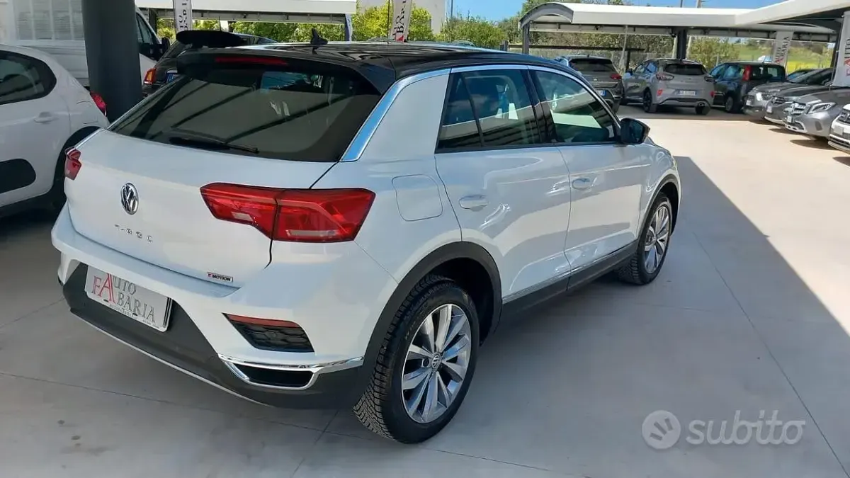 Usata VW T-Roc Advance 150 CV (110 kW) 2019 Bianco SUV