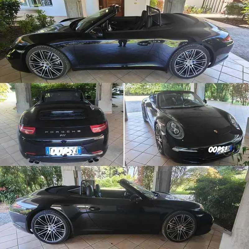 Usata Porsche 911 Black Edition 370 CV (272 kW) 2015 Nero Cabrio
