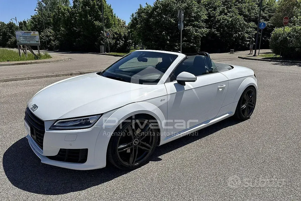Usata Audi TT Roadster S-Line 230 CV (169 kW) 2016 Bianco Cabrio