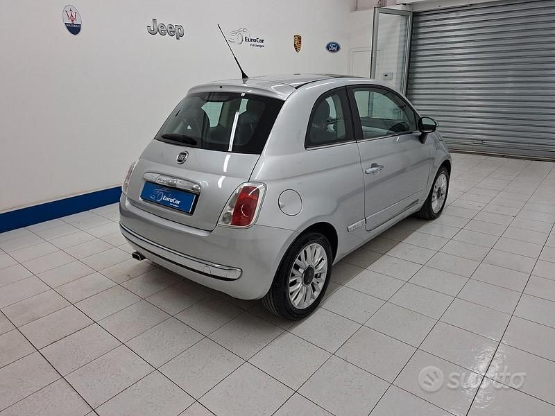 Usata Fiat 500 Lounge 75 CV (55 kW) 2010 Grigio Berlina