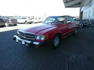 Usata Mercedes SL450 182 CV (133 kW) 1977 Rosso Cabrio