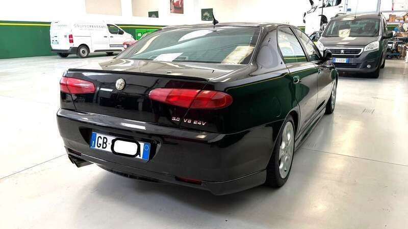 Usata Alfa Romeo 166 Super 226 CV (166 kW) 2000 Blu Berlina