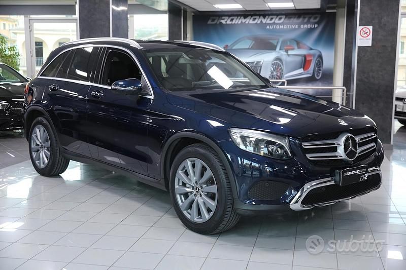 Usata Mercedes GLC350 Exclusive 258 CV (189 kW) 2018 Blu SUV