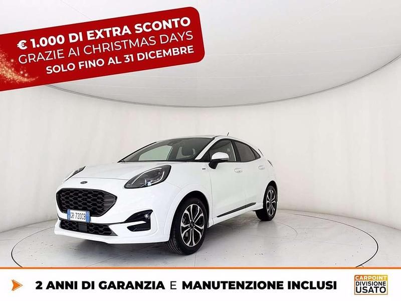 Bianco Usata 2023 Ford Puma ST-Line SUV | 17.820 € (Buon prezzo) - Immagine 1/4