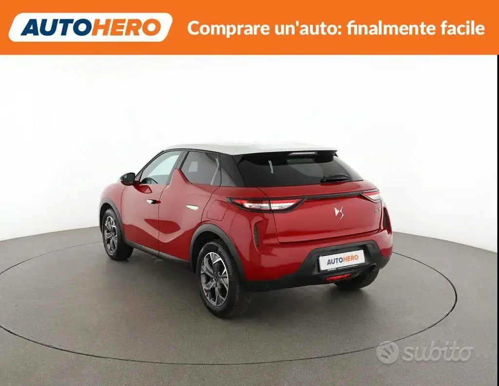 Usata DS Automobiles DS3 Crossback 101 CV (74 kW) 2019 Rosso SUV