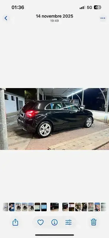 Usata Mercedes A180 Executive 109 CV (80 kW) 2019 Berlina
