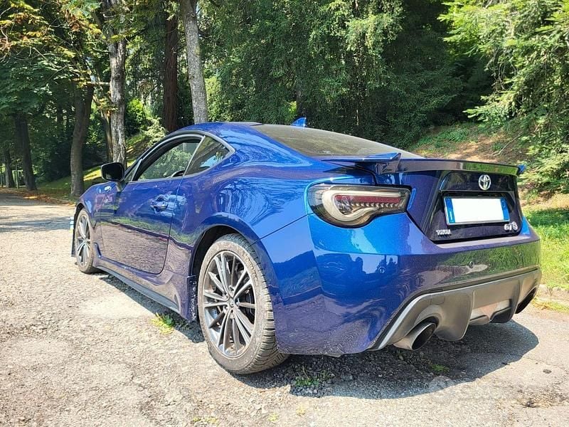 Usata Toyota GT86 GT 200 CV (147 kW) 2016 Blu/azzurro Coupé