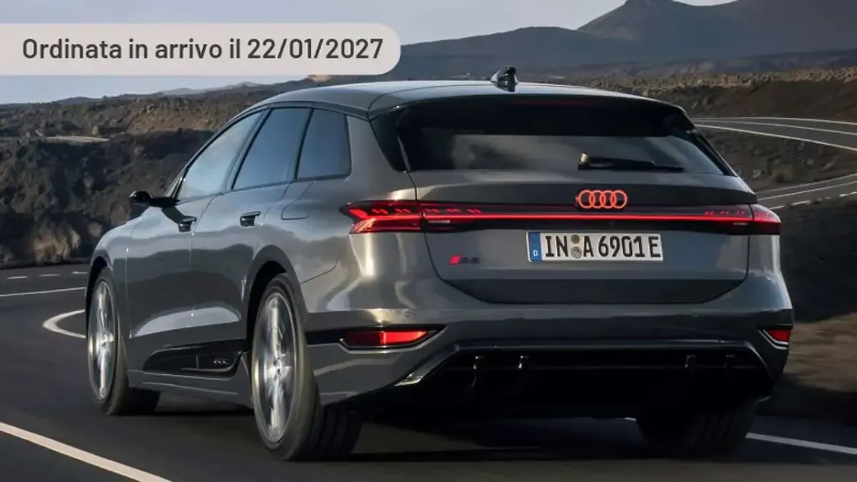 Ny Audi A6 e-tron Business 100 kW (136 HK) 2026 Silver Kombi
