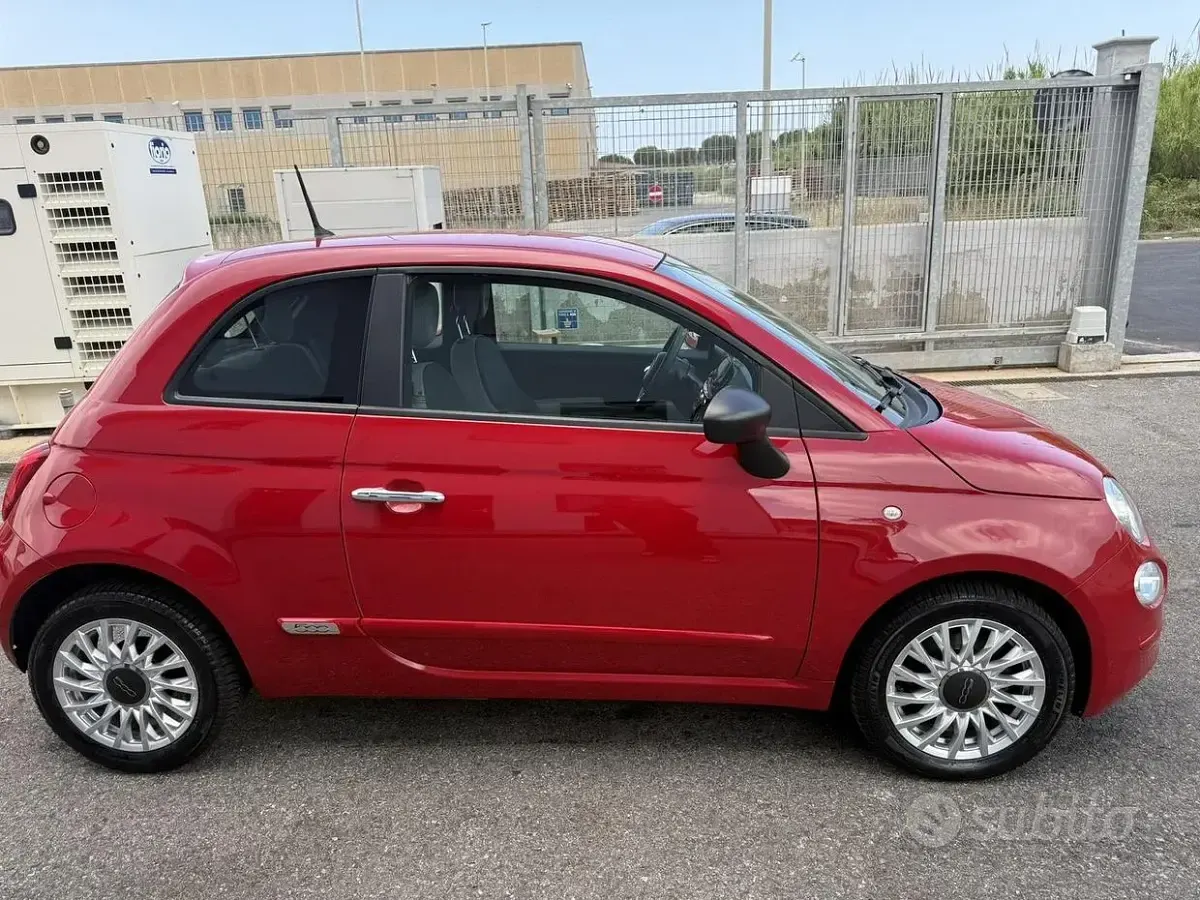Usata Fiat 500 69 CV (50 kW) 2023 Rosso Berlina