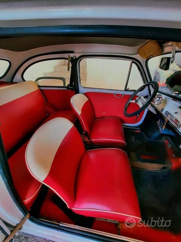 Usata Fiat 600 1960 Bianco Utilitaria