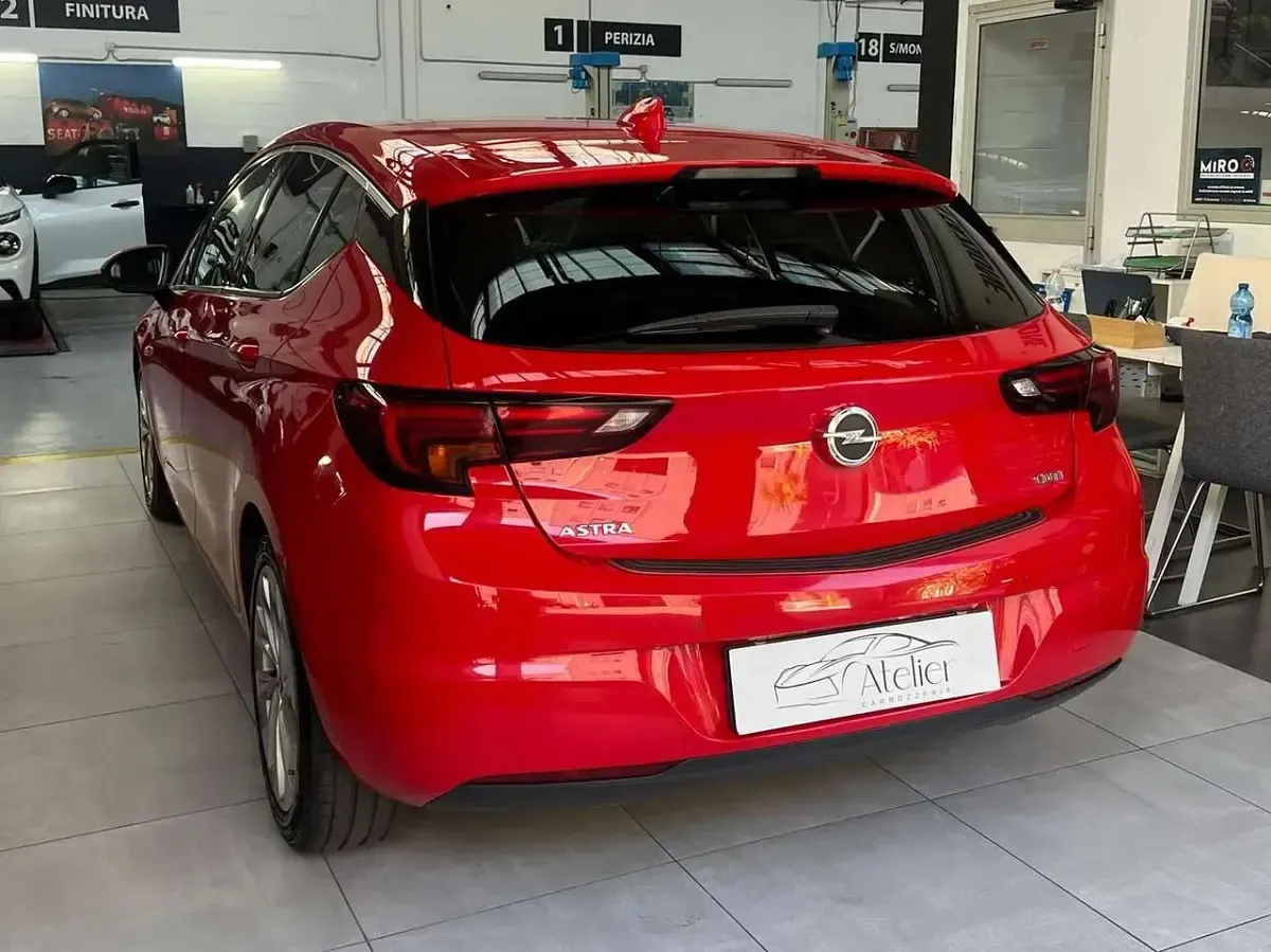 Usata Opel Astra Business 136 CV (100 kW) 2018 Rosso Berlina