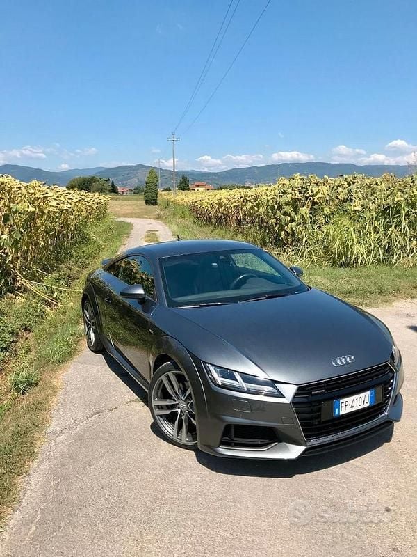Usata Audi TT S-Line 230 CV (169 kW) 2015 Grigio Coupé