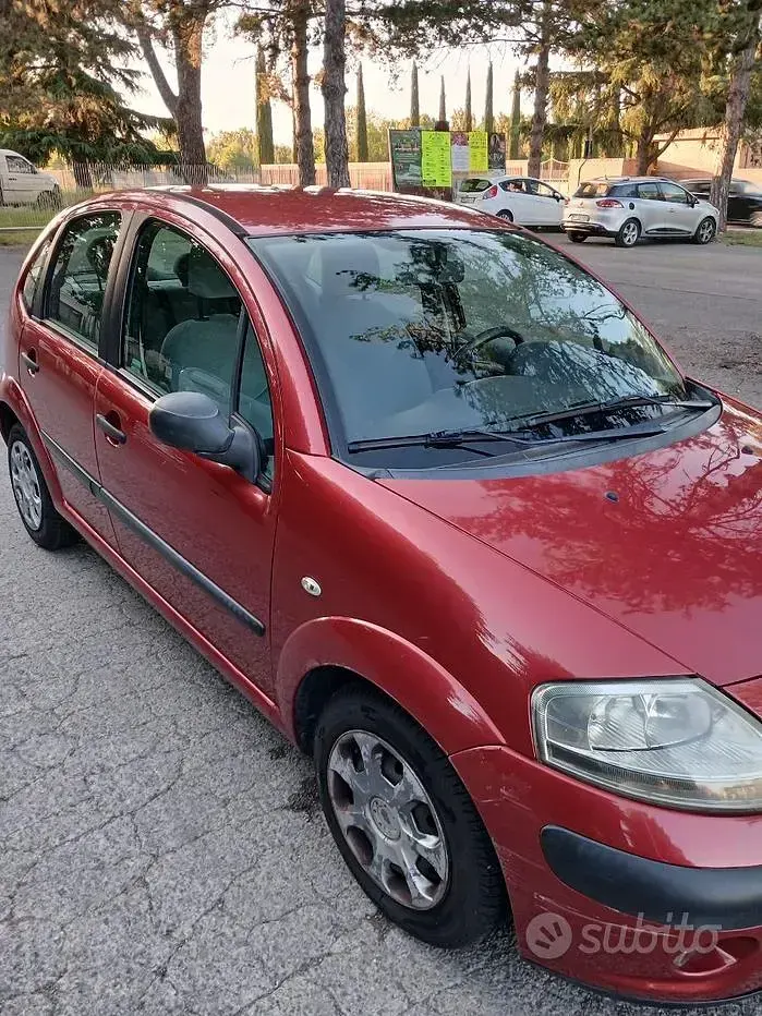 Usata Citroën C3 60 CV (44 kW) 2008 Rosso Utilitaria