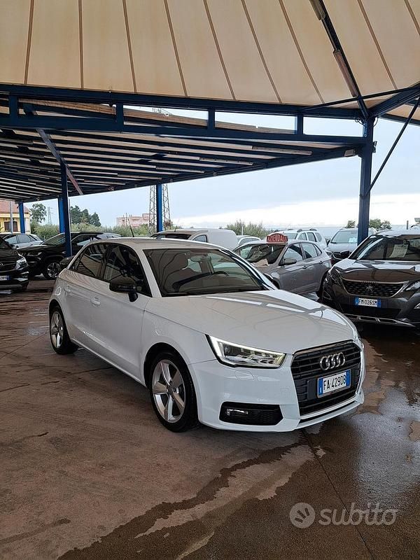 Usata Audi A1 90 CV (66 kW) 2015 Bianco Utilitaria
