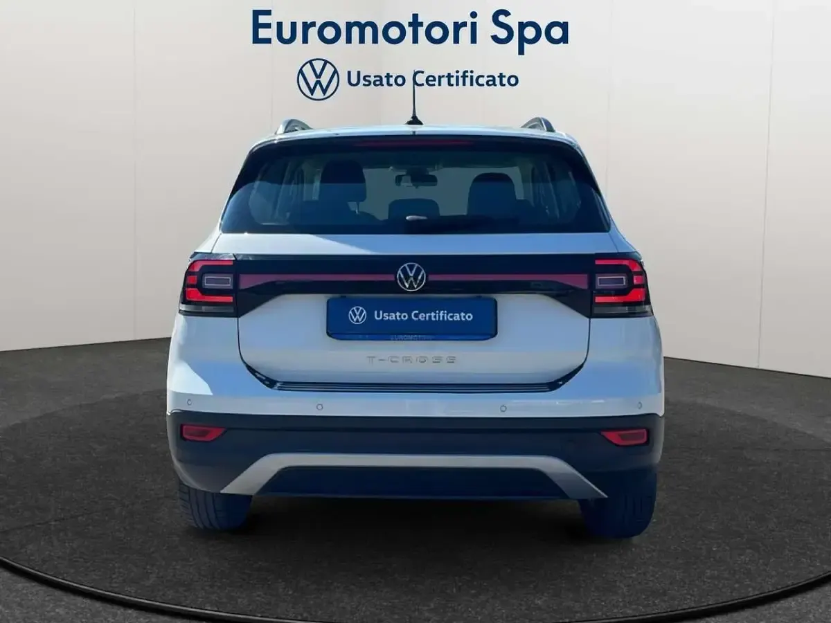 Usata VW T-Cross Style 95 CV (69 kW) 2020 Bianco SUV