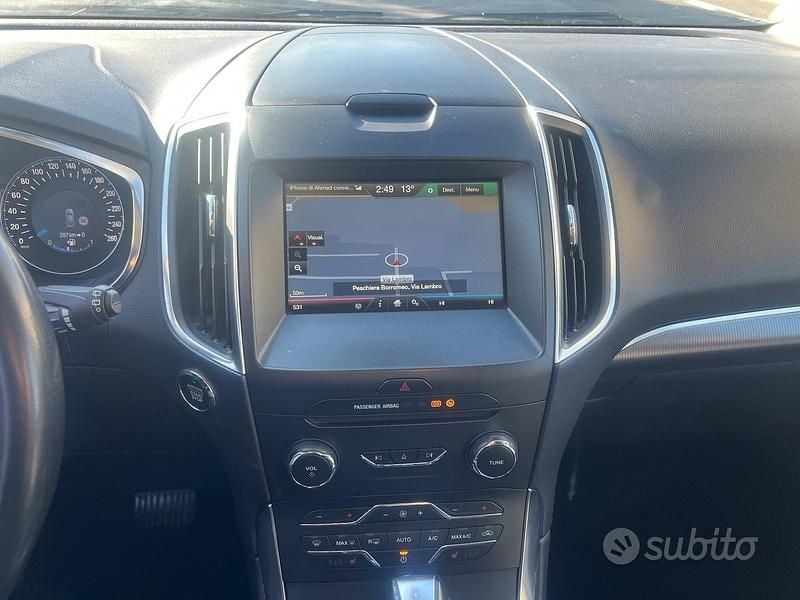 Usata Ford S-MAX S 150 CV (110 kW) 2015 Nero Monovolume