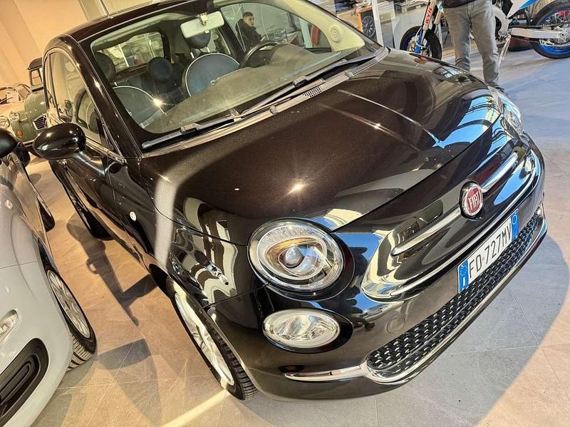Usata Fiat 500 Lounge 69 CV (50 kW) 2016 Nero Utilitaria