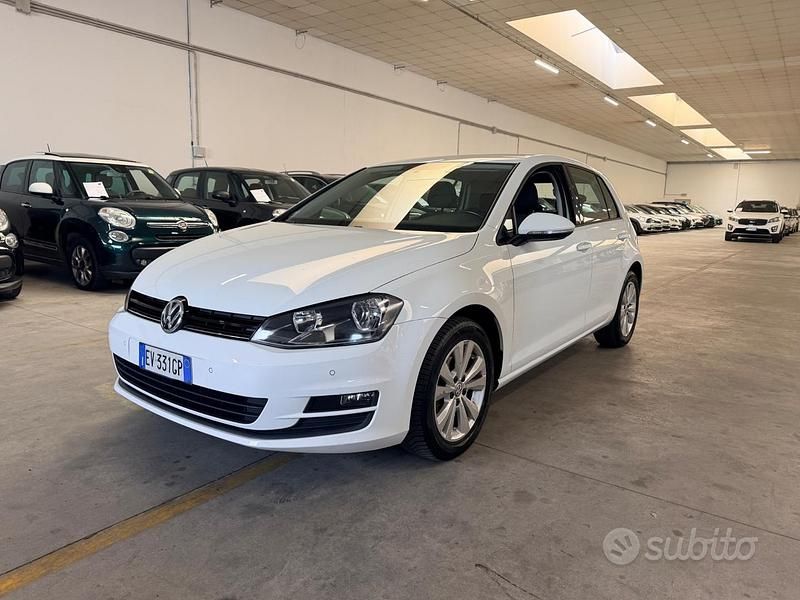 Usata VW Golf VII Comfortline 105 CV (77 kW) 2014 Bianco Berlina