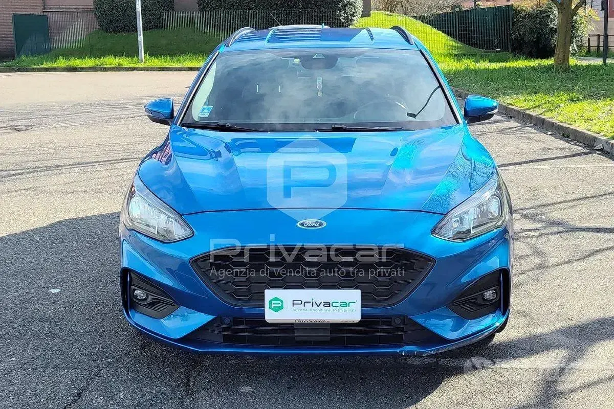 Usata Ford Focus ST 125 CV (91 kW) 2019 Blu Station wagon