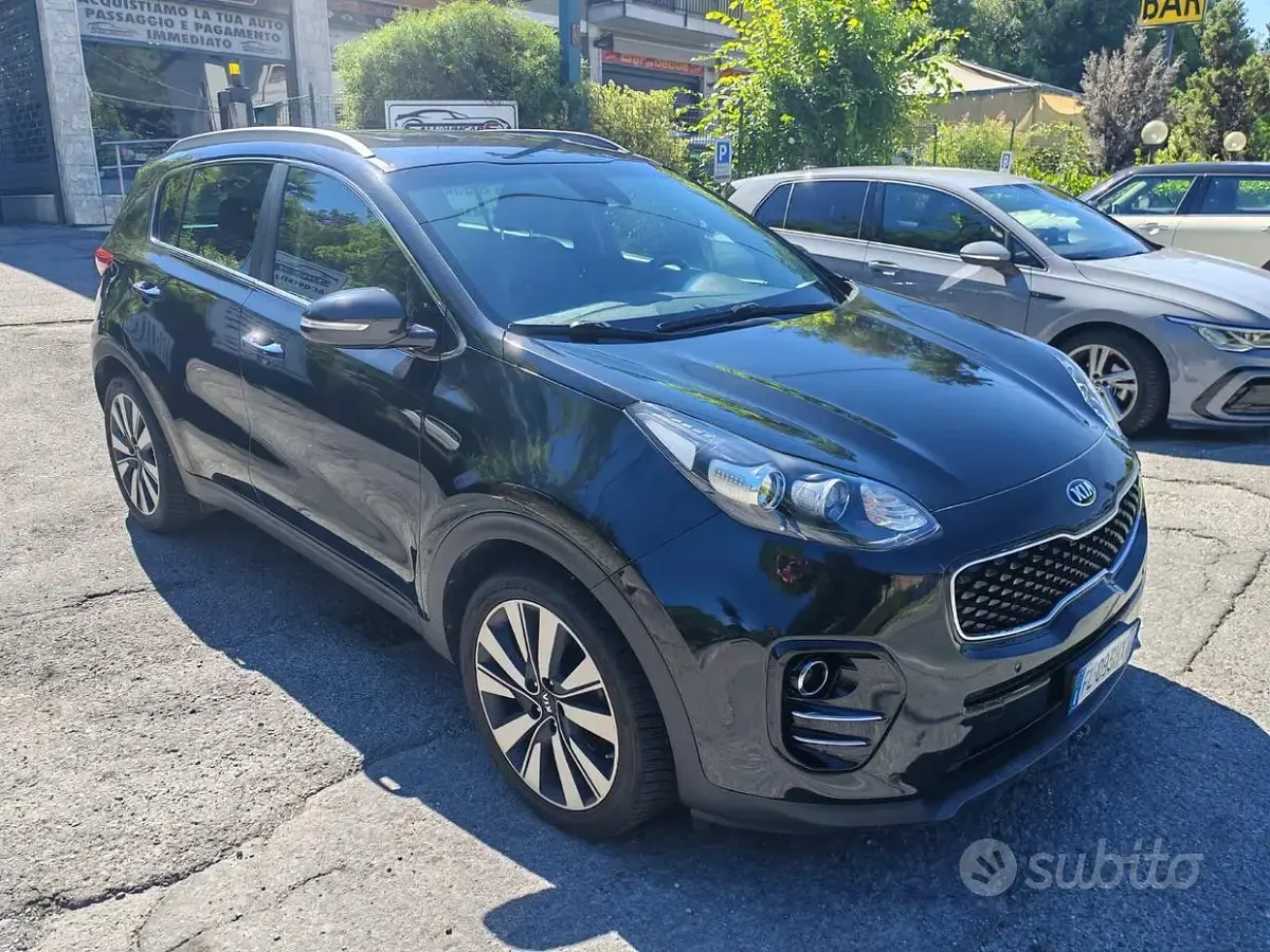 Usata Kia Sportage Style 141 CV (103 kW) 2017 Nero SUV