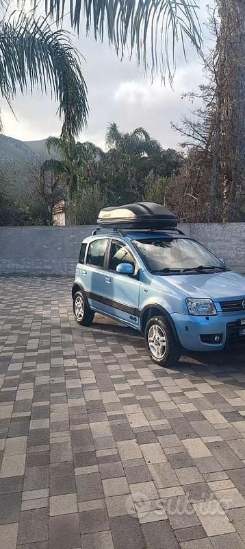Usata Fiat Panda 4x4 2007 Blu Utilitaria