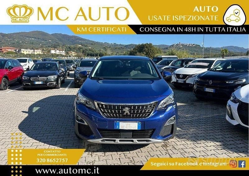 Usata Peugeot 3008 Allure 120 CV (88 kW) 2018 Blu SUV