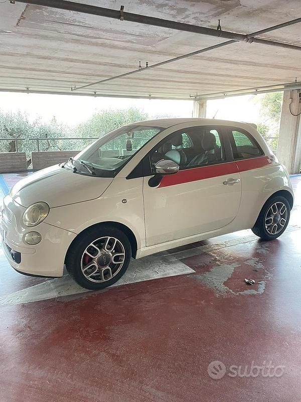 Usata Fiat 500 2007 Bianco