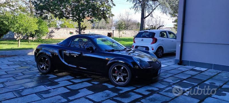 Brugt Toyota MR2 140 HK (102 kW) 2003 Sort Cabriolet