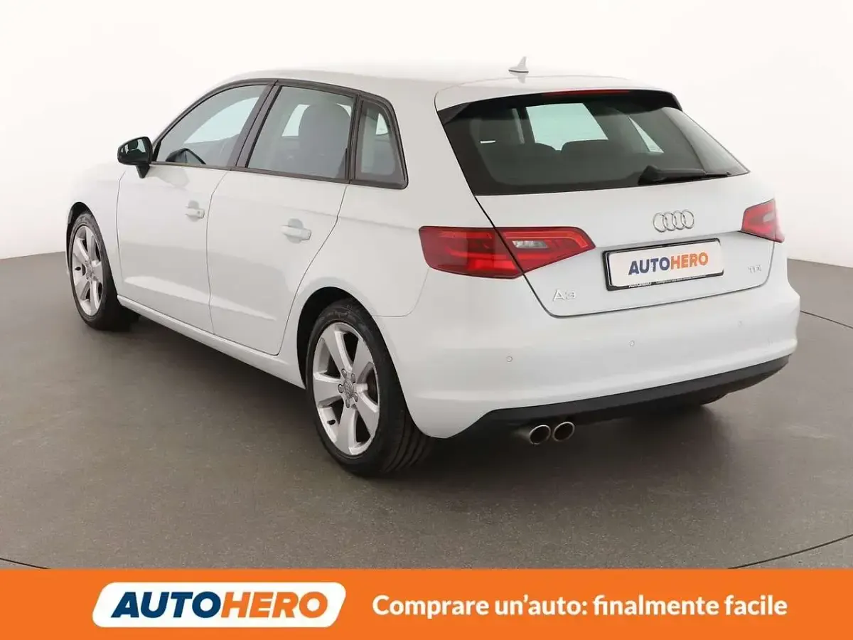 Usata Audi A3 Ambition 150 CV (110 kW) 2015 Bianco Berlina