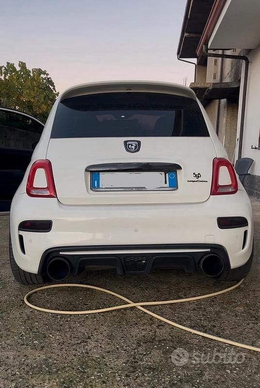 Usata Abarth 500 160 CV (117 kW) 2009 Bianco Utilitaria