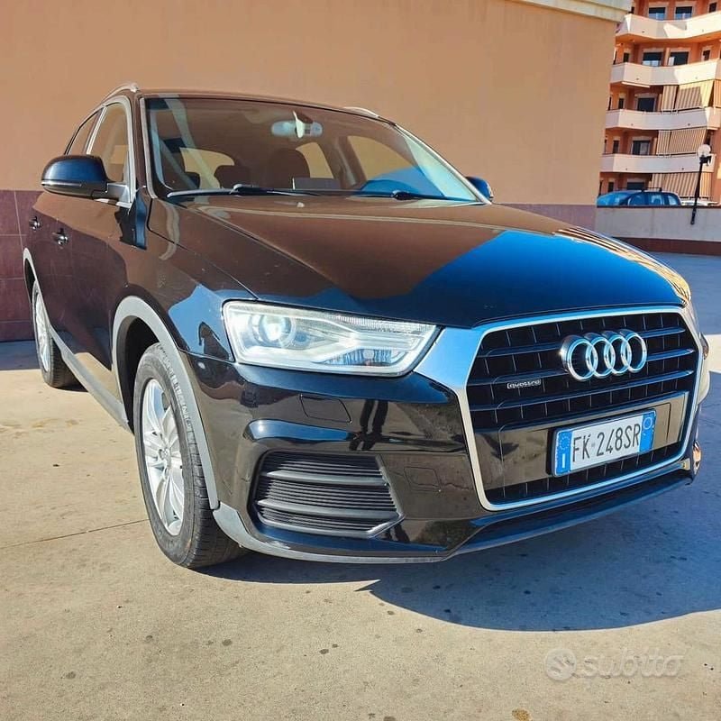 Usata Audi Q3 Sport 150 CV (110 kW) 2015 Nero SUV