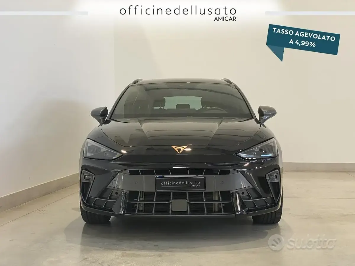 Usata Cupra Leon 150 CV (110 kW) 2025 Nero midnight Station wagon