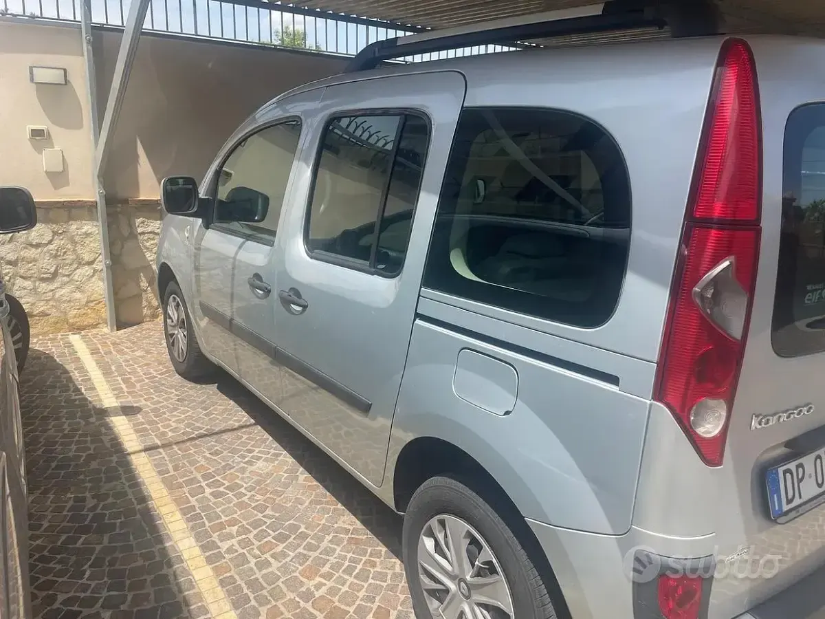Usata Renault Kangoo 85 CV (62 kW) 2008 Grigio Monovolume