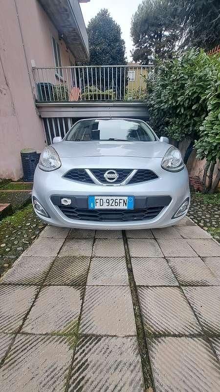 Usata Nissan Micra Acenta 82 CV (60 kW) 2016 Argento Utilitaria