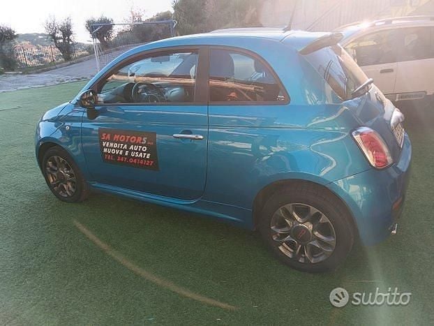 Usata Fiat 500 Sport 95 CV (69 kW) 2016 Blu Berlina
