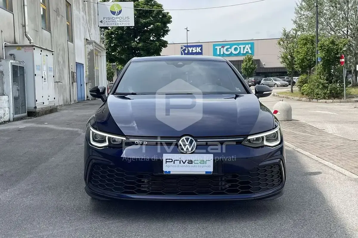 Usata VW Golf VIII GTD 200 CV (147 kW) 2024 Blu Berlina