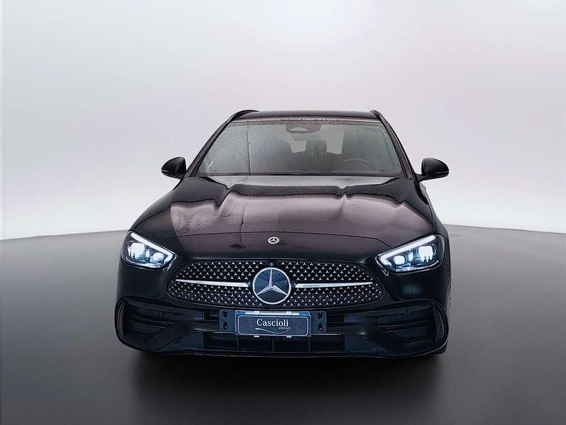 Usata Mercedes C300e Premium Plus 265 CV (194 kW) 2022 Nero Station wagon