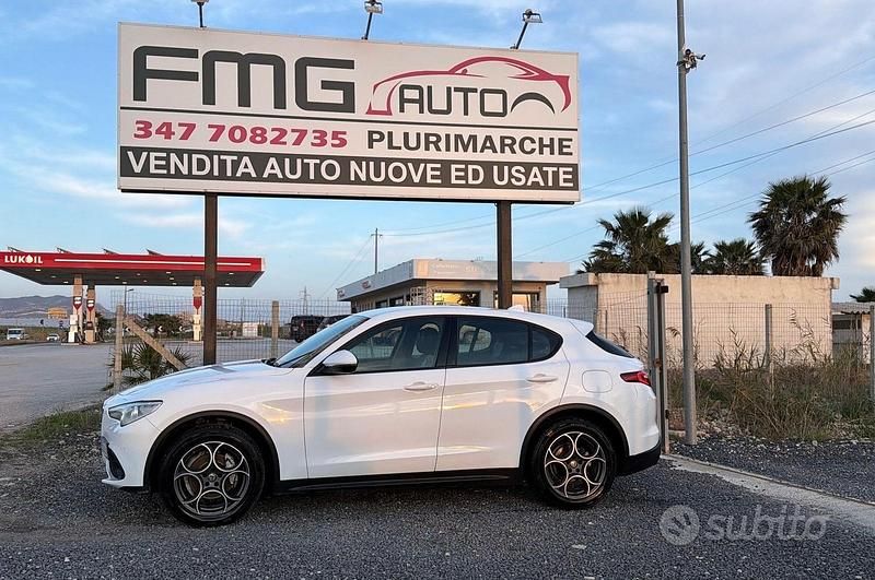 Usata Alfa Romeo Stelvio Super 190 CV (139 kW) 2019 Bianco SUV