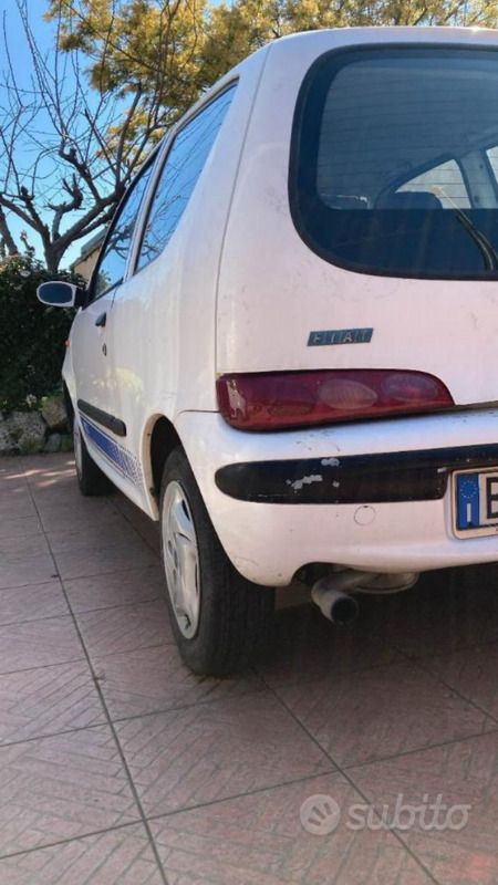 Usata Fiat 600 1999 Bianco Utilitaria