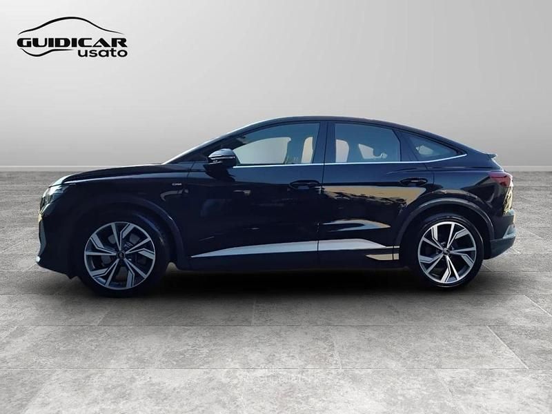 Usata Audi Q4 e-tron S-Line 150 kW (204 CV) 2023 Nero SUV
