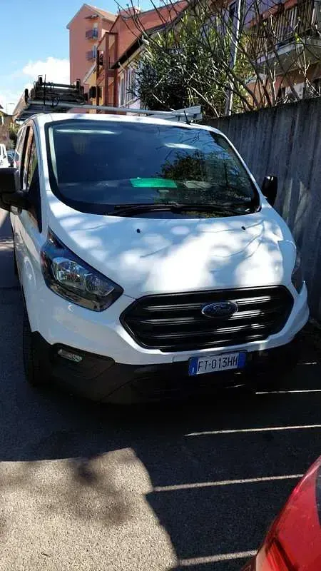 Usata Ford Transit Custom 105 CV (77 kW) 2018 Bianco Furgone